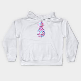 Goemetric Pineapple Design Kids Hoodie